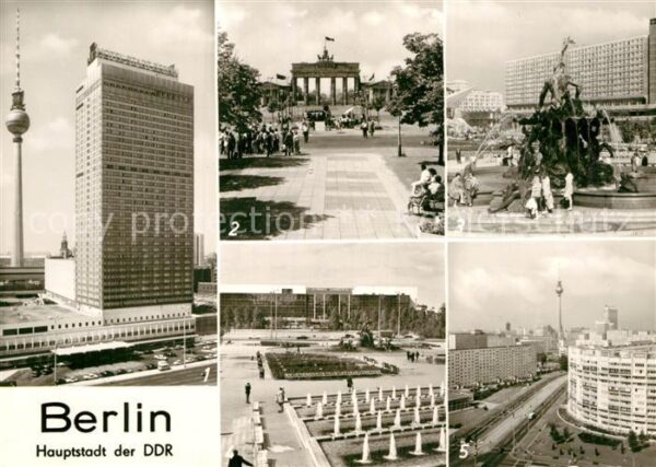 Berlin Interhotel Stadt Berlin Fernsehturm Bra