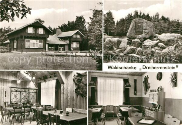 Brotterode Waldschänke Dreiherrenstein