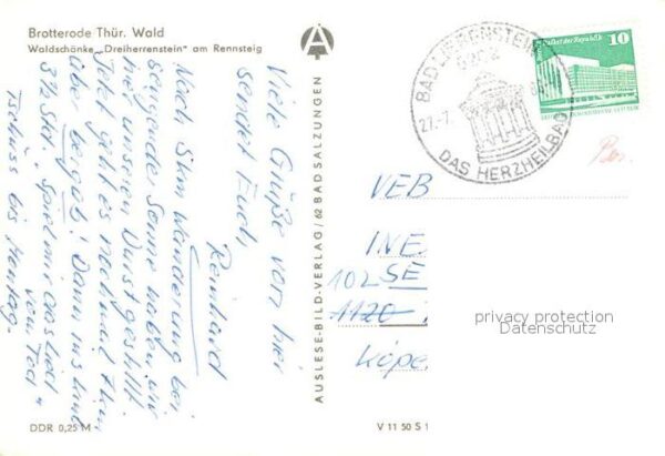 Brotterode Waldschänke Dreiherrenstein – Bild 2