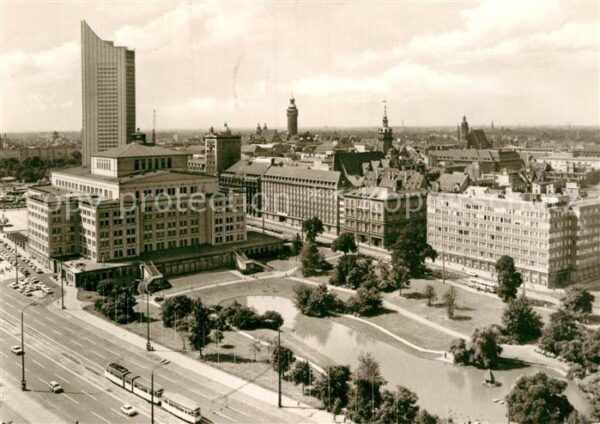 Leipzig Oper Hochhaus Karl-Marx-Universität