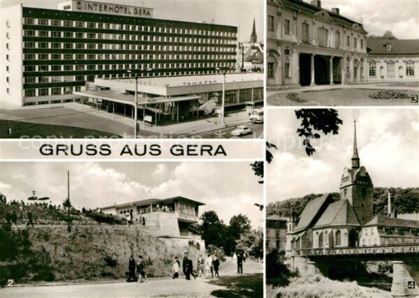 Gera Interhotel-Gera Cafe-Osterstein Weisse-