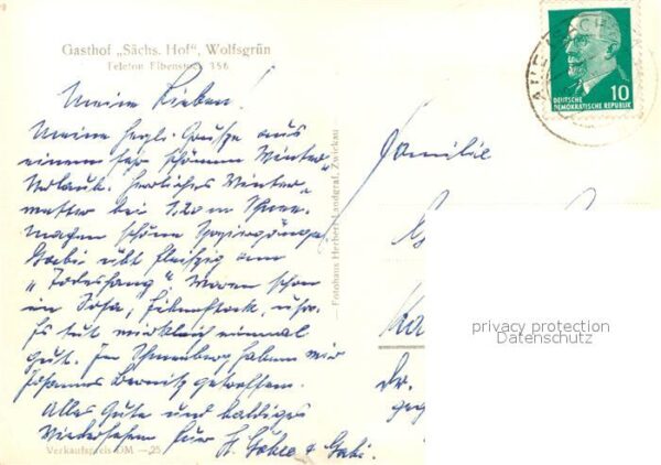Wolfsgruen Gasthof Sächsischer Hof – Bild 2