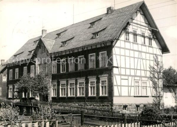 Schmiedefeld Rennsteig Ferienheim Geschwister Scholl der IHK F