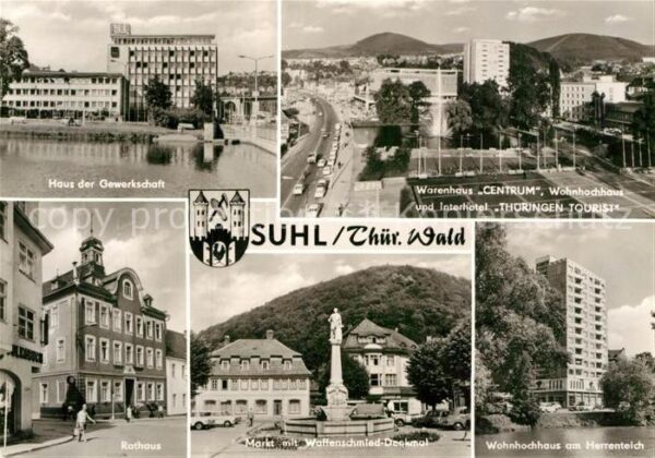 Suhl Thueringer Wald Haus der Gewerkschaften Interhotel-Thür