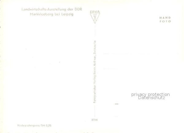 Markkleeberg Landwirtschaftliche Ausstellung der DDR – Bild 2