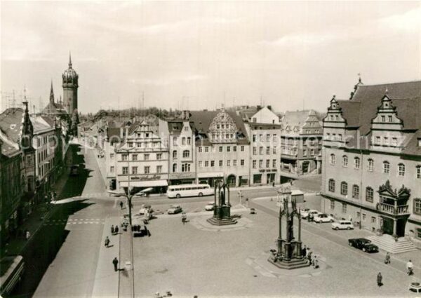 Wittenberg Lutherstadt Marktplatz