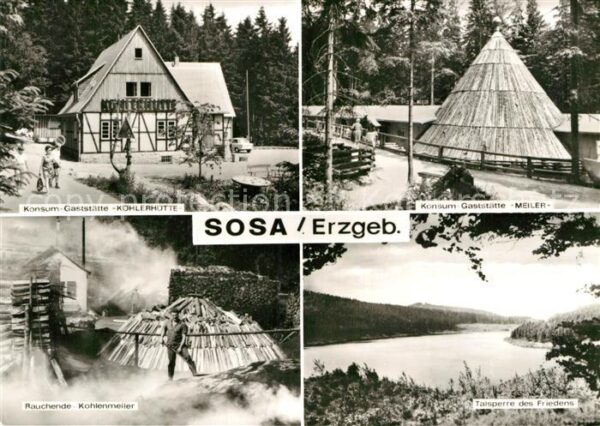 Sosa Erzgebirge Restaurant Köhlerhütte Restaurant Kohle