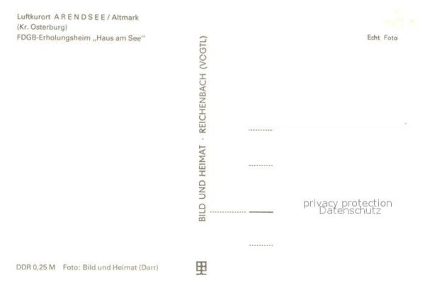 Arendsee Altmark Erholungsheim Haus am See – Bild 2