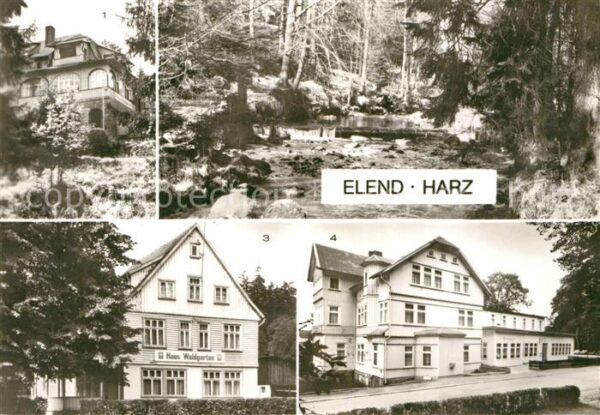 Elend Harz Haus-Waldschlößchen Erholungsheim-Donba