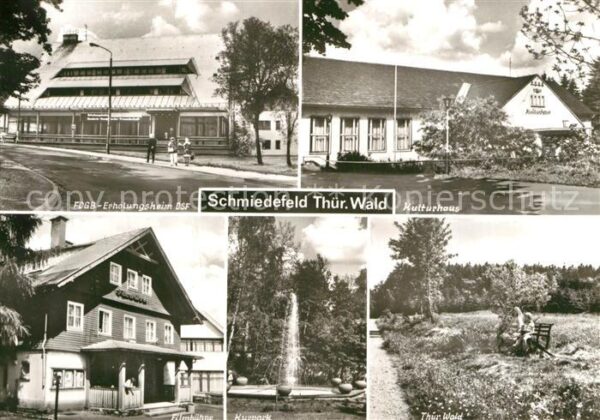 Schmiedeberg Bad Erholungsheim DSF Kulturhaus Filmbühne