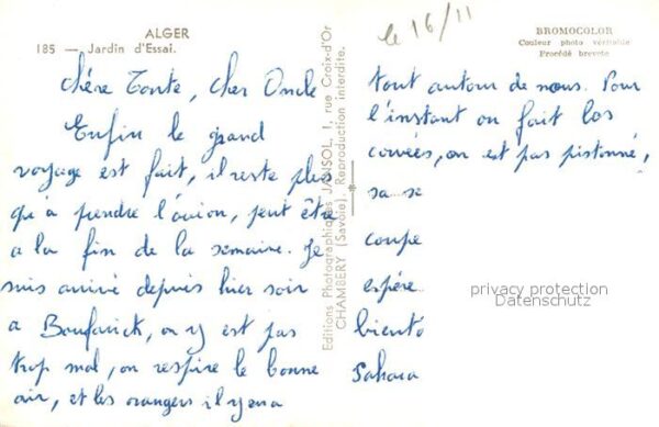 Alger Algerien Jardin d_Essai – Bild 2