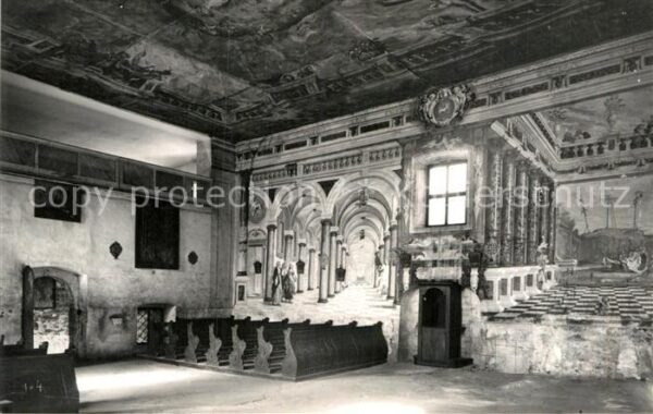 Chiusa Klausen Suedtirol Convento Sabiona Kloster Säben Innenans