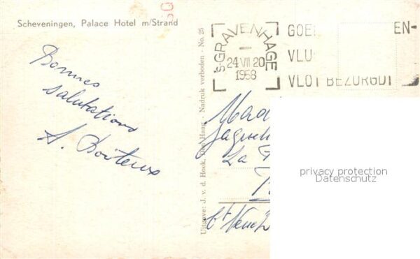 Scheveningen Palace Hotel Strand – Bild 2