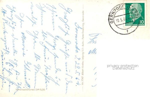 Gernrode Harz FDGB Erholungsheim Fritz Heckert – Bild 2