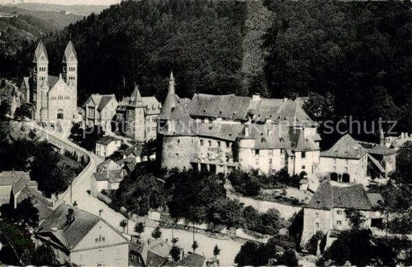 Clervaux Eglise et le Chateau