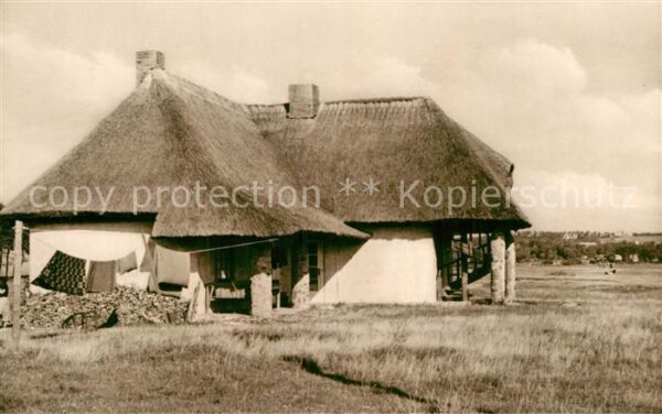 Vitte Hiddensee Haus Paula an der Strandpromenade Reetd
