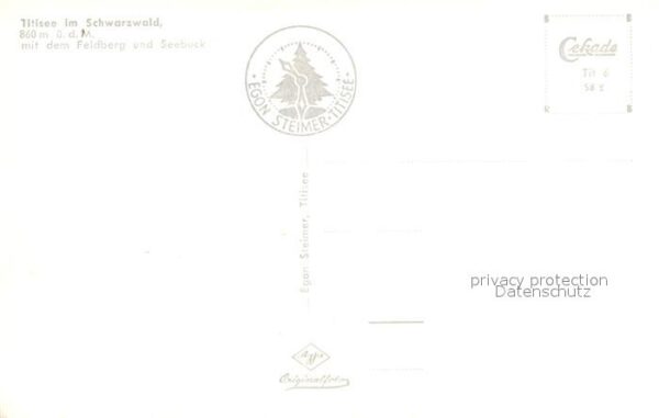 Titisee mit Feldberg und Seebuck Schwarzwald Fl – Bild 2