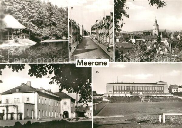 Meerane Stadtpark Steile Wand Bergstrasse Moesc