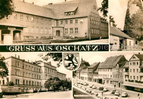 Oschatz Postamt Polytechnische Oberschule Ernst