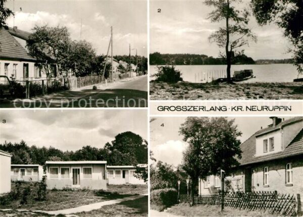 Grosszerlang OT Kolonie Bootshafen Bungalowsiedlung