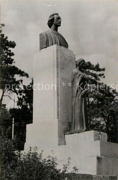 Constanta Statuia lui M Eminescu Denkmal Statue