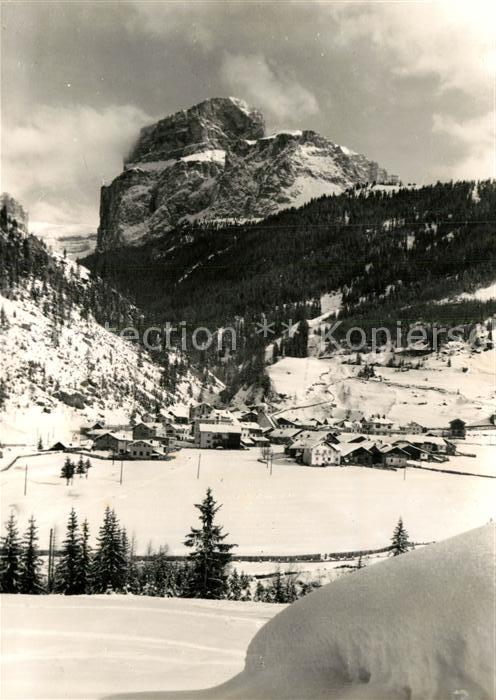 Canazei Gruppo Sella Winterpanorama Sellagruppe