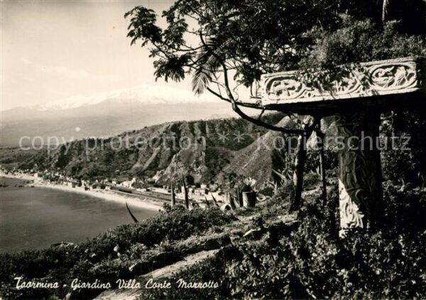 Taormina Sizilien Giardino Villa Conte Marzotto