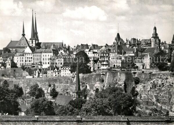 LUXEMBOURG  Luxemburg Vue generale Ville Haute