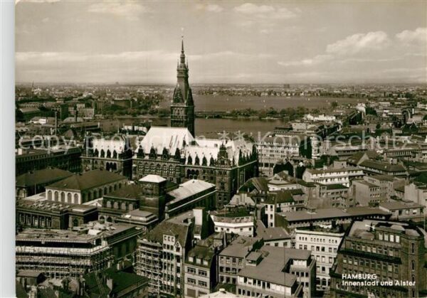 Hamburg Innenstadt und Alster