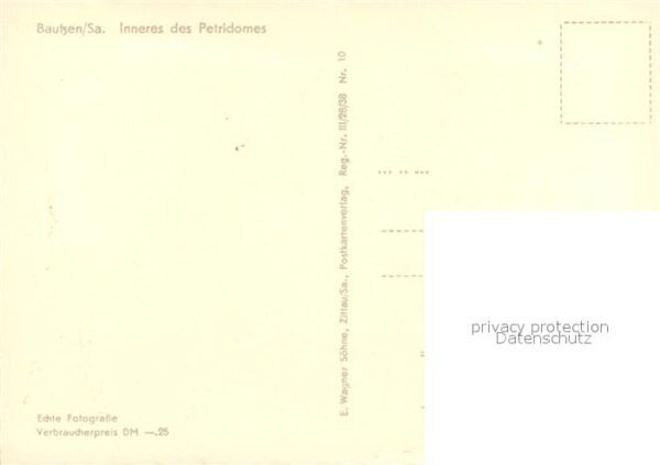 Bautzen Inneres des Petridomes – Bild 2
