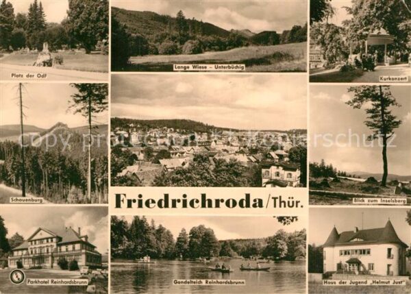 Friedrichroda Platz der OdF Lange Wiese Unterbüchig K