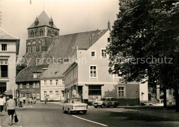 Greifswald Strasse der Freundschaft Kirche