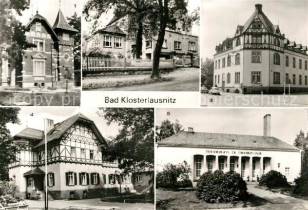 Bad Klosterlausnitz Villa Dora Kurheim Am Buchberg FDGB Erh