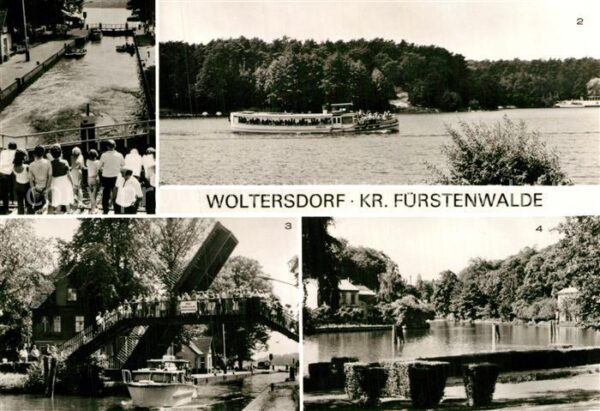 Woltersdorf Erkner Schleuse Flakensee Kalksee Ausflugsdamp