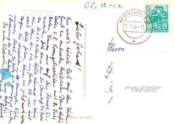 Weissenfels Saale Partie an der Saale – Bild 2