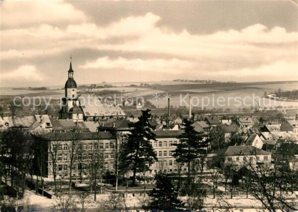 Rochlitz Sachsen Ortsansicht mit Kirche