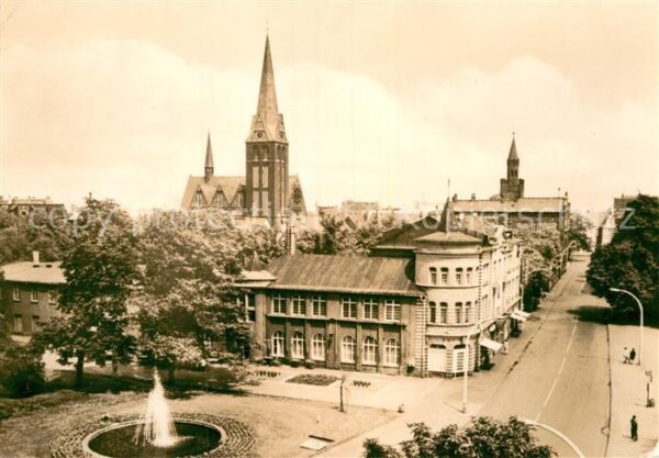 Bitterfeld HO Hotel Central Walter Rathenau Strass