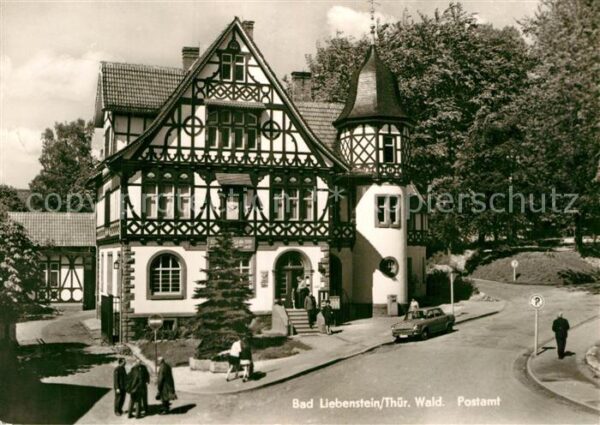 Bad Liebenstein Postamt Fachwerkhaus