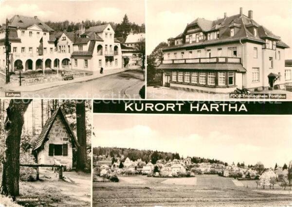 Hartha Tharandt Kurhaus FDGB Erholungsheim Forsthaus He
