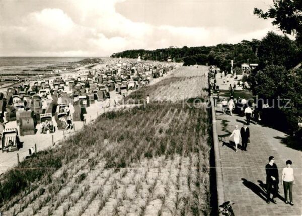 Kuehlungsborn Ostseebad Strand Promenade