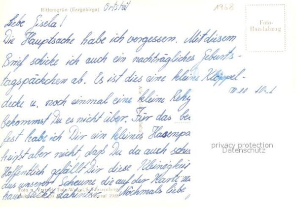 Rittersgruen Panorama Handabzug – Bild 2