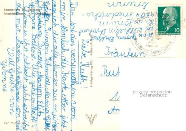 Friedrichsbrunn Harz Sanatorium Dr Strokorb – Bild 2