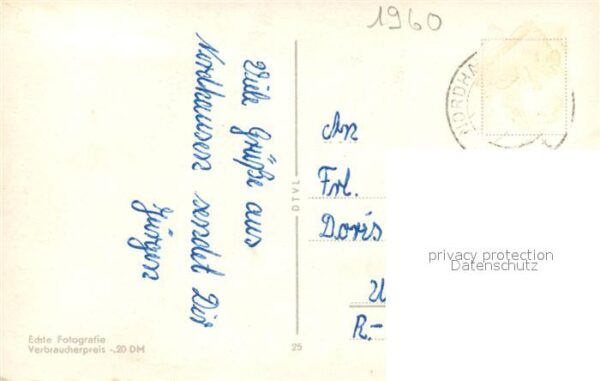 Nordhausen Thueringen Stadttheater Dom Bahnhof Altes Rathaus – Bild 2
