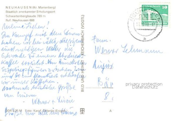 Neuhausen Marienberg Schwartenbergbaude – Bild 2