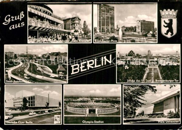Berlin Olympia-Stadion Deutsche Oper Ernst-Reu