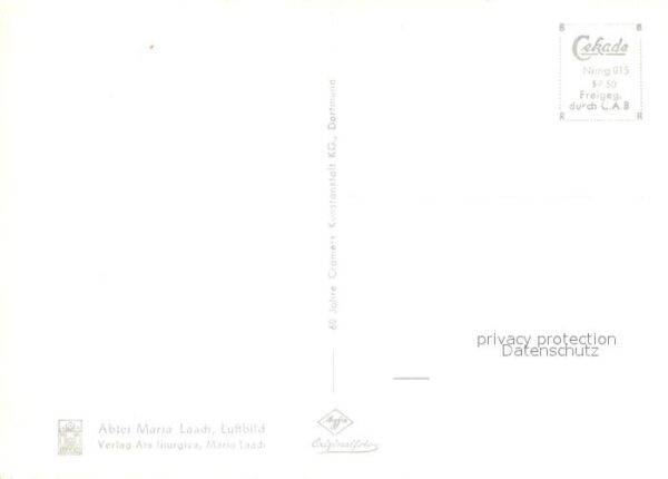 Glees Abtei Maria Laach Fliegeraufnahme – Bild 2