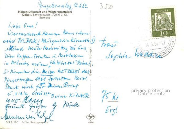 Dobel Schwarzwald Rathaus – Bild 2
