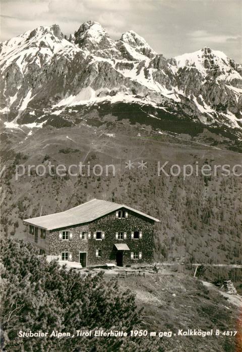 Neustift Stubaital Tirol Stubaier Alpen Elferhütte Kalkkögel