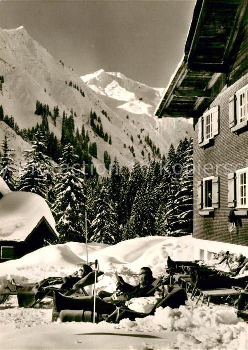 Baad Mittelberg Kleinwalsertal Starzelhaus Unspitz Hochstarzel