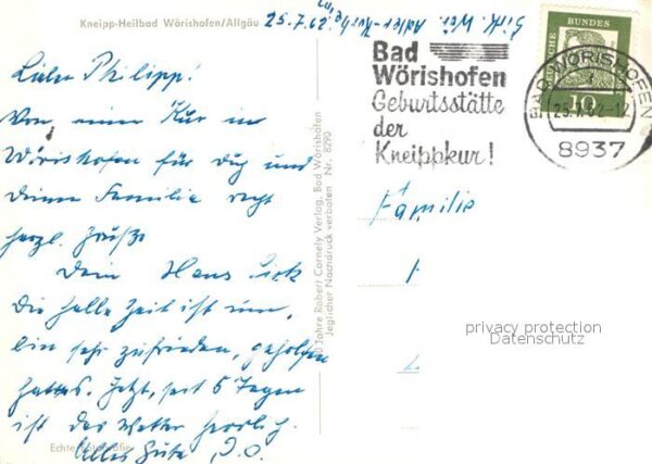 Bad Woerishofen Denkmal Kurhaus Kurpromenade – Bild 2